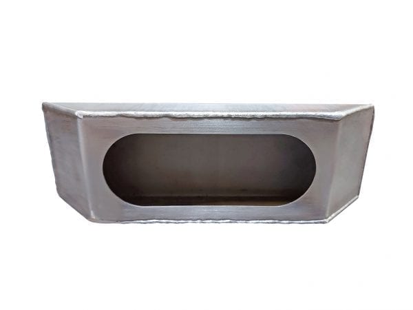 Single Oval Sloped End Light Box