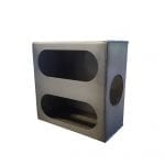 Double Oval Tail Light Box With Side Marker