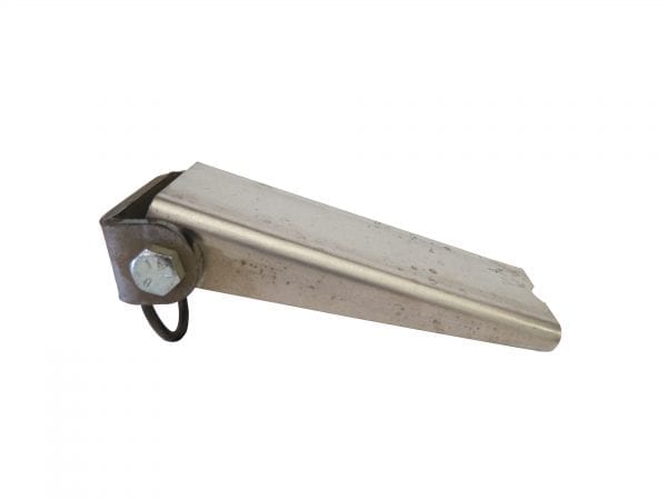 5-1/2" Aluminum Latch With Steel Spring & Bracket