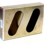 Aluminum Double Angle Oval Light Box - RH