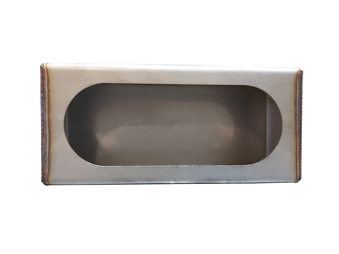 Stainless Steel Single Oval Light Box