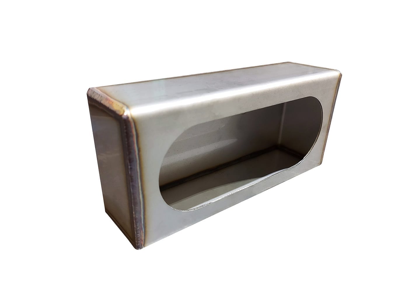 Stainless Steel Single Oval Light Box