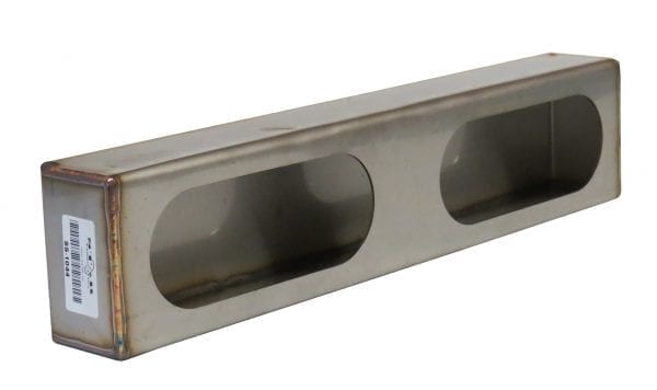 Stainless Steel Double Oval Tail Light Box