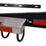 Tire Chain Hanger / Mud Flap Bracket for 8'6" Axles, LH