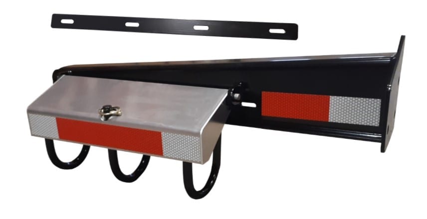 Tire Chain Hanger / Mud Flap Bracket for 8'6" Axles, LH