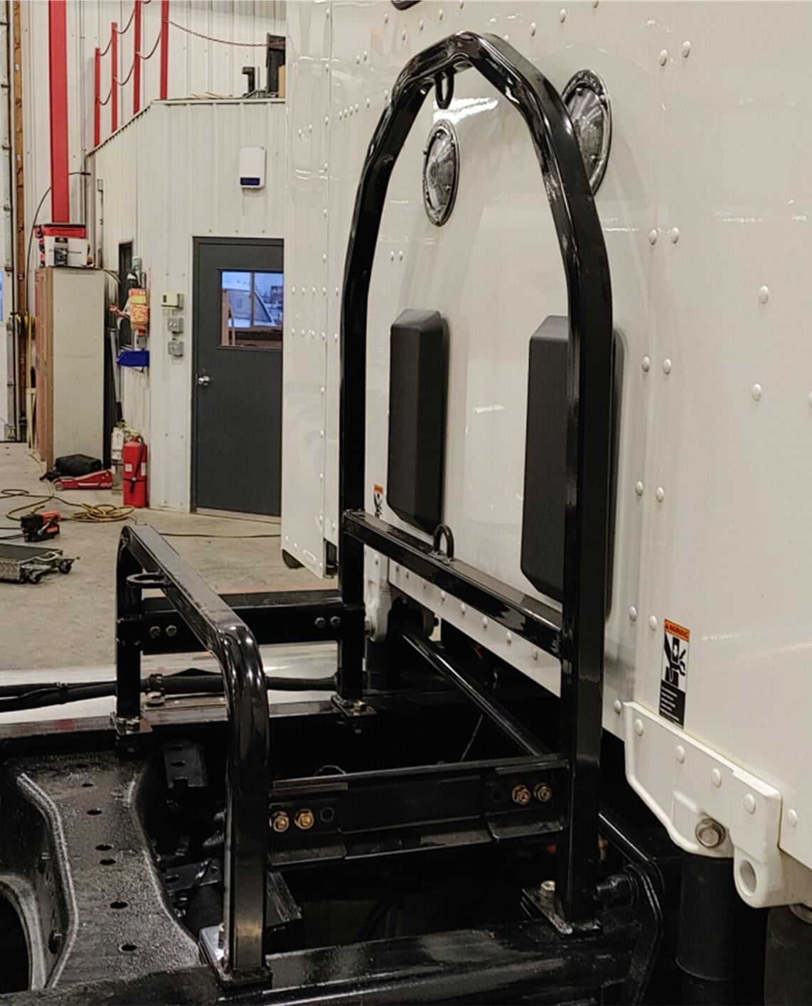 Spare Tire Carrier for Semi-Truck