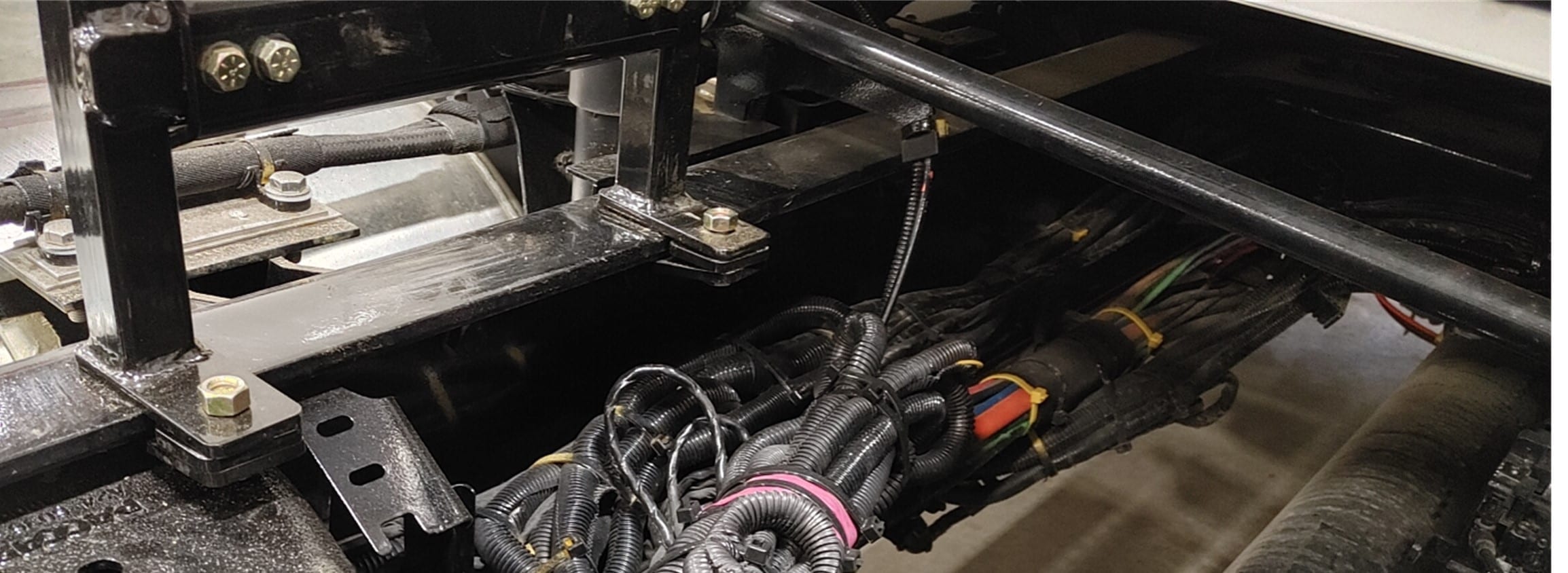 Spare Tire Carrier for Semi-Trucks