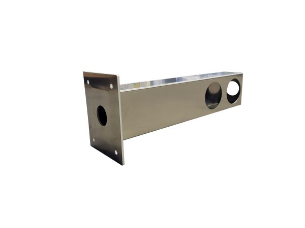 Aluminum Double Tail Light Box With Mounting Base