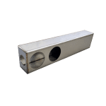 Stainless Steel Double Tail Light Box With Side Marker, 28"