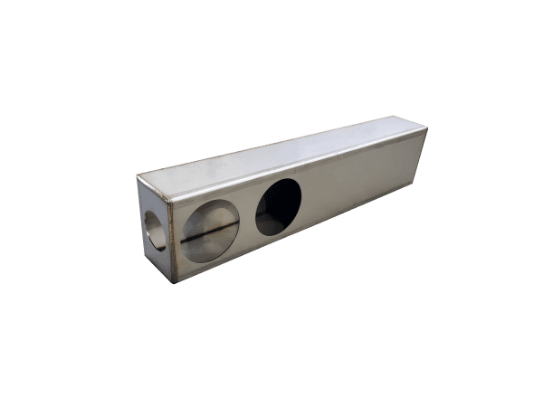 Stainless Steel Double Tail Light Box With Side Marker, 28"